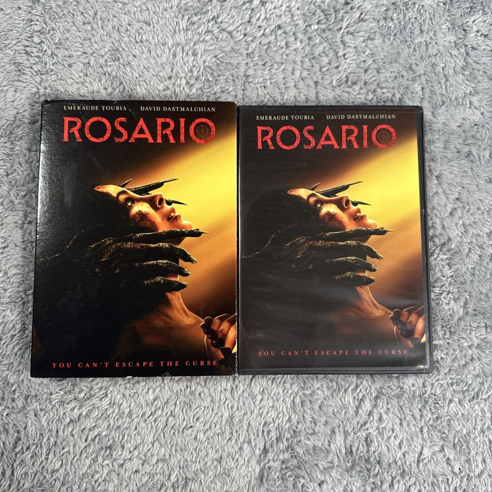 Rosario DVD Horror With Slipcover Halloween Scary Movie Spooky Thriller